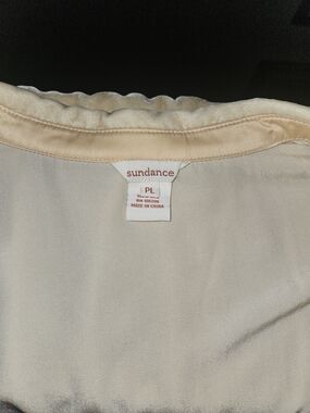 Sundance Women's Cream Sleepwear Top